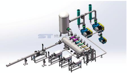 氣體流量檢定裝置的主要組成部分
